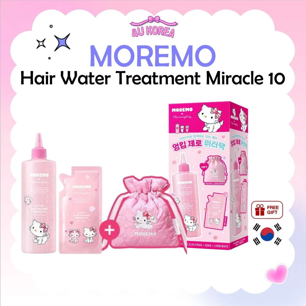 (+รีฟิล) MOREMO Hair Water Treatment Miracle 10 – 475ml / K-BEAUTY
