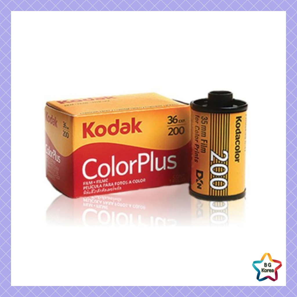 ฟิล์มสี Kodak ColorPlus 200 35 มม. ISO 200 36 กําหนดการม้วนฟิล์มกล้อง
