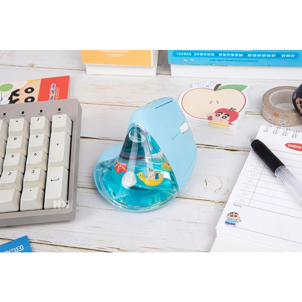 [LETO] เมาส์แนวตั้ง Bluetooth Ergonomic – Crayon Shinchan / Pikachu