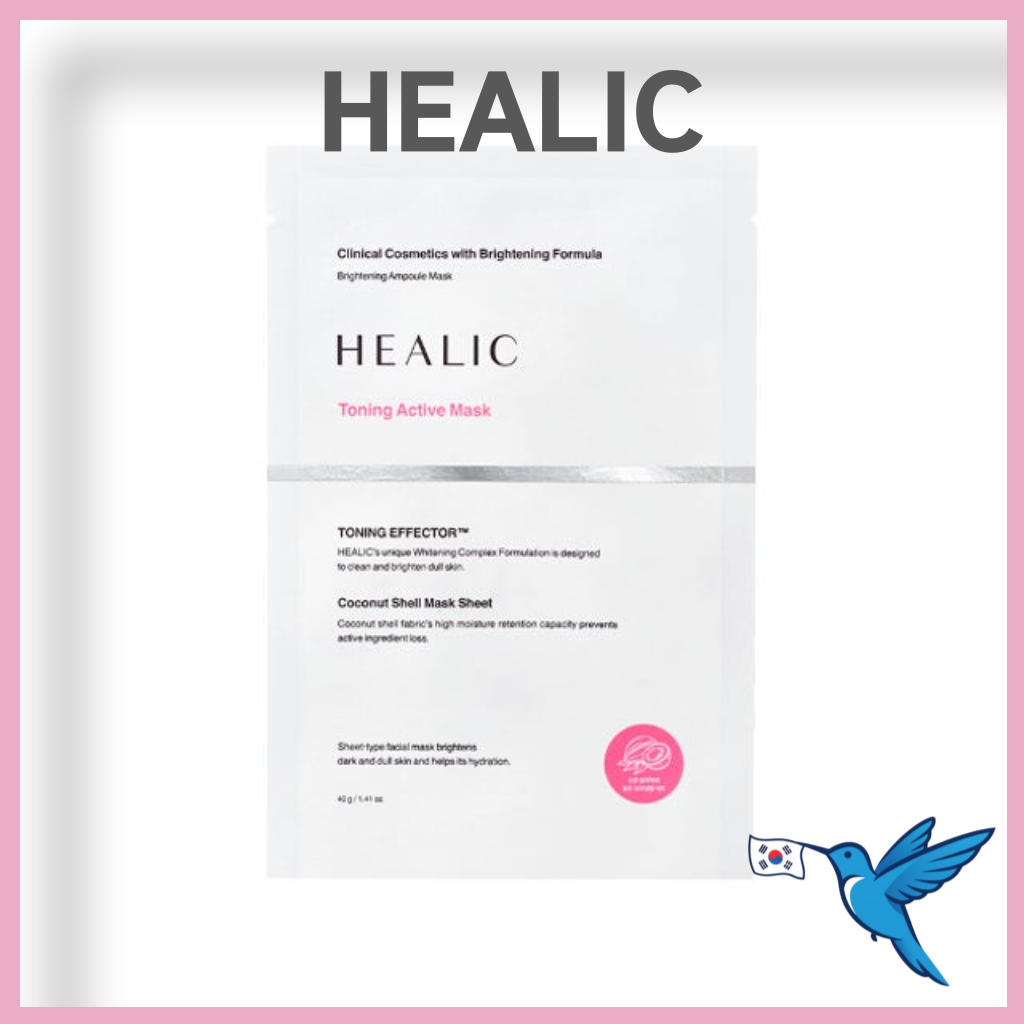 [HEALIC] Toning Active Mask Pack 200g(40gx5 แผ่น)
