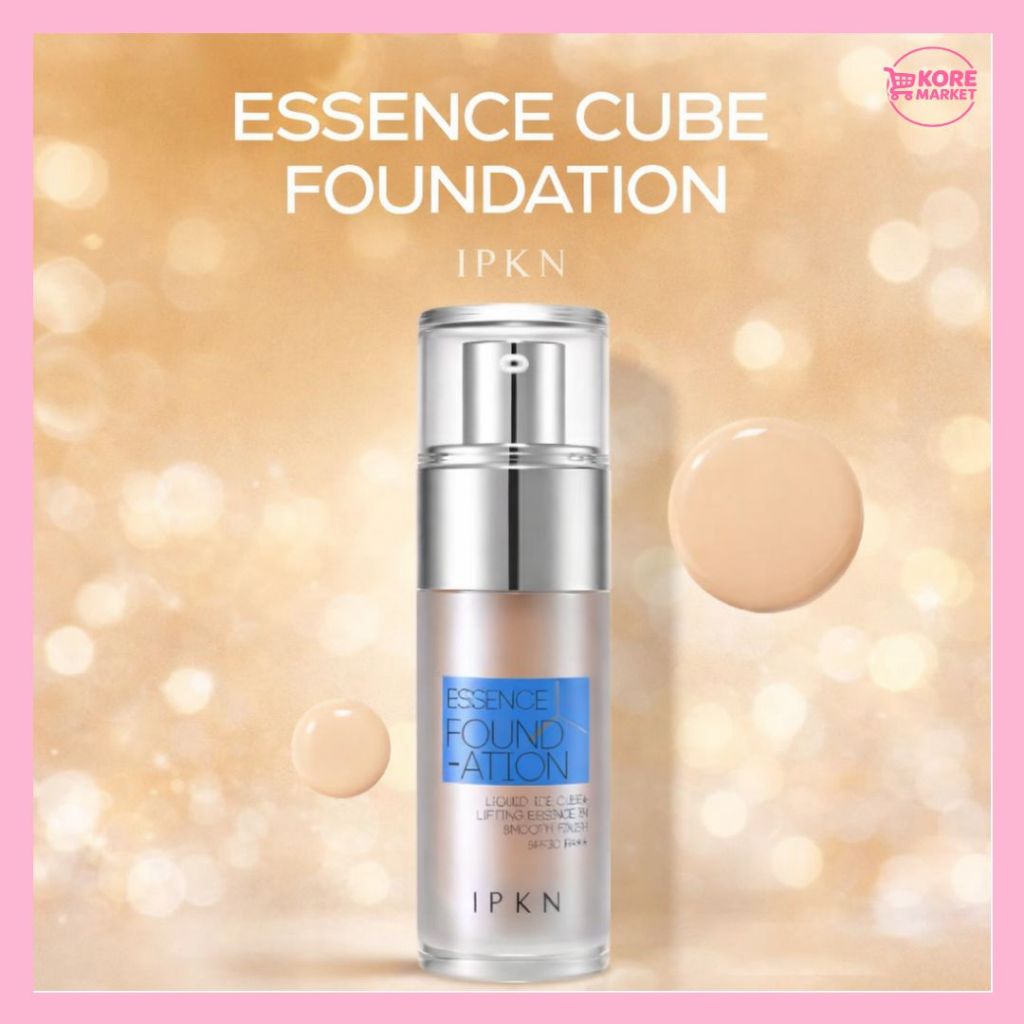 IPKN ESSENCE CUBE FOUNDATION 42ML MOISTURIZING BASE MAKEUP