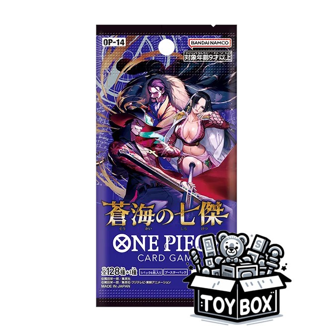 One Piece TCG OP-14 The Azure Seas Seven - บูสเตอร์แพ็ค [JP]