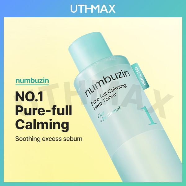[numbuzin] No.1 Pure-full Calming Herb Toner 300ml – Calming Toner / Hydrating Toner