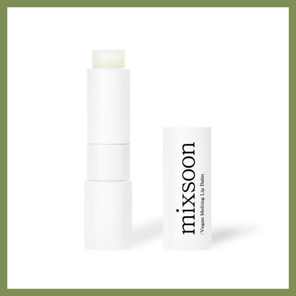 [MIXSOON] Vegan Melting Lip Balm (Clear) 4.1g / Korean Moisture Lip Care / Glossy Hydration Balm / ข