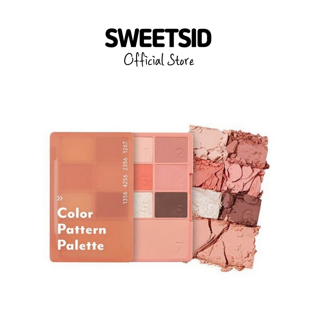 I'M MEME [IM MEME] Color Pattern Palette 001 Coral Pattern 9.4g Multi Eye Shadow & Blusher Card Size