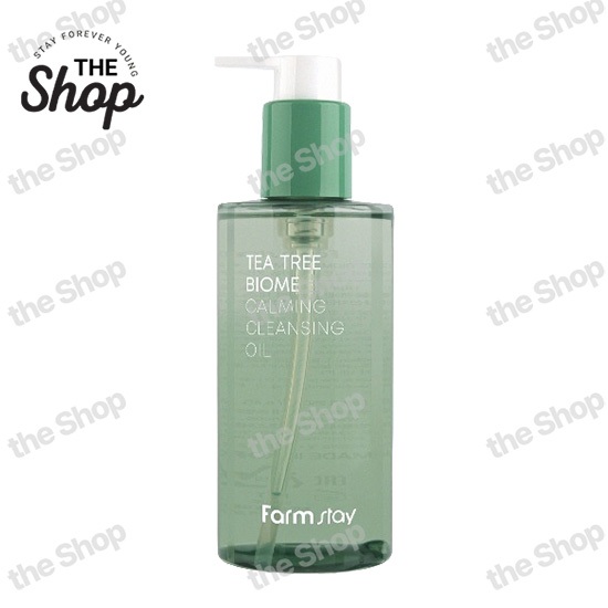 Farmstay Tea Tree Biome Calming Skincare Oil Cleanser เซรั่มครีม Ampoule Emulsion Foam 10 ชนิดเลือก 1