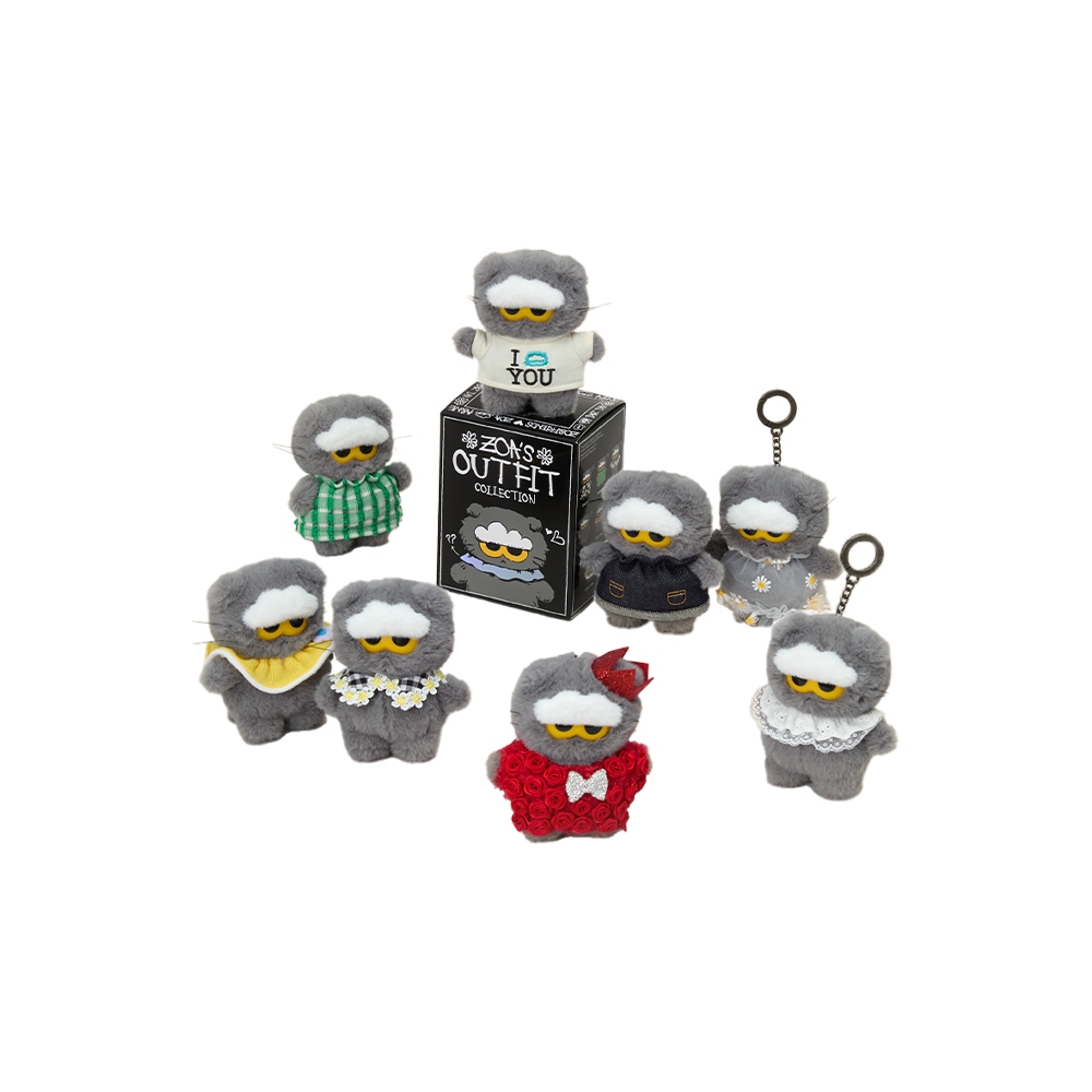 G-Dragon ZO&FRIENDS 3rd_Random Plush Keyring