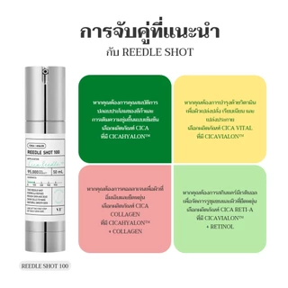 [VT] Reedle SHOT 100 / 300 / 700 สตาร์ทเตอร์ผิว เซรั่มเข็มเกาหลี รีเดิ้ลช็อต <Official Flagship>