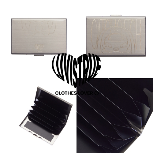 [LUVISTRUE X YENA] YENA STEEL WALLET_SILVER / สินค้า KR แท้ 100% / จัดส่งรวดเร็วจาก KR!