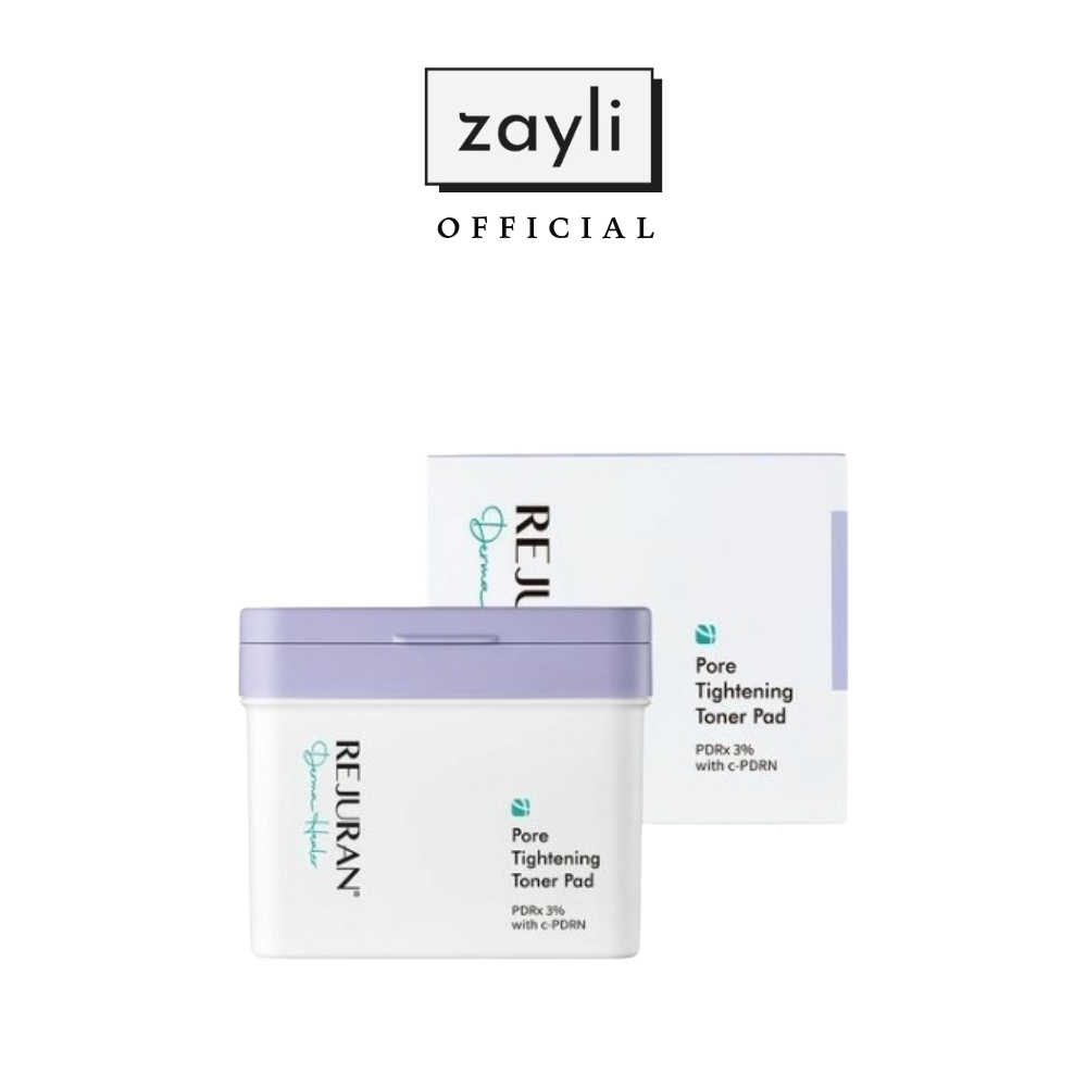 [Rejuran] Derma Healer Pore Tightening Toner Pad 220mlDual Action สําหรับ Sebum Control & Hydration – อ่อนโยนสําหรับผิวแพ้ง่าย