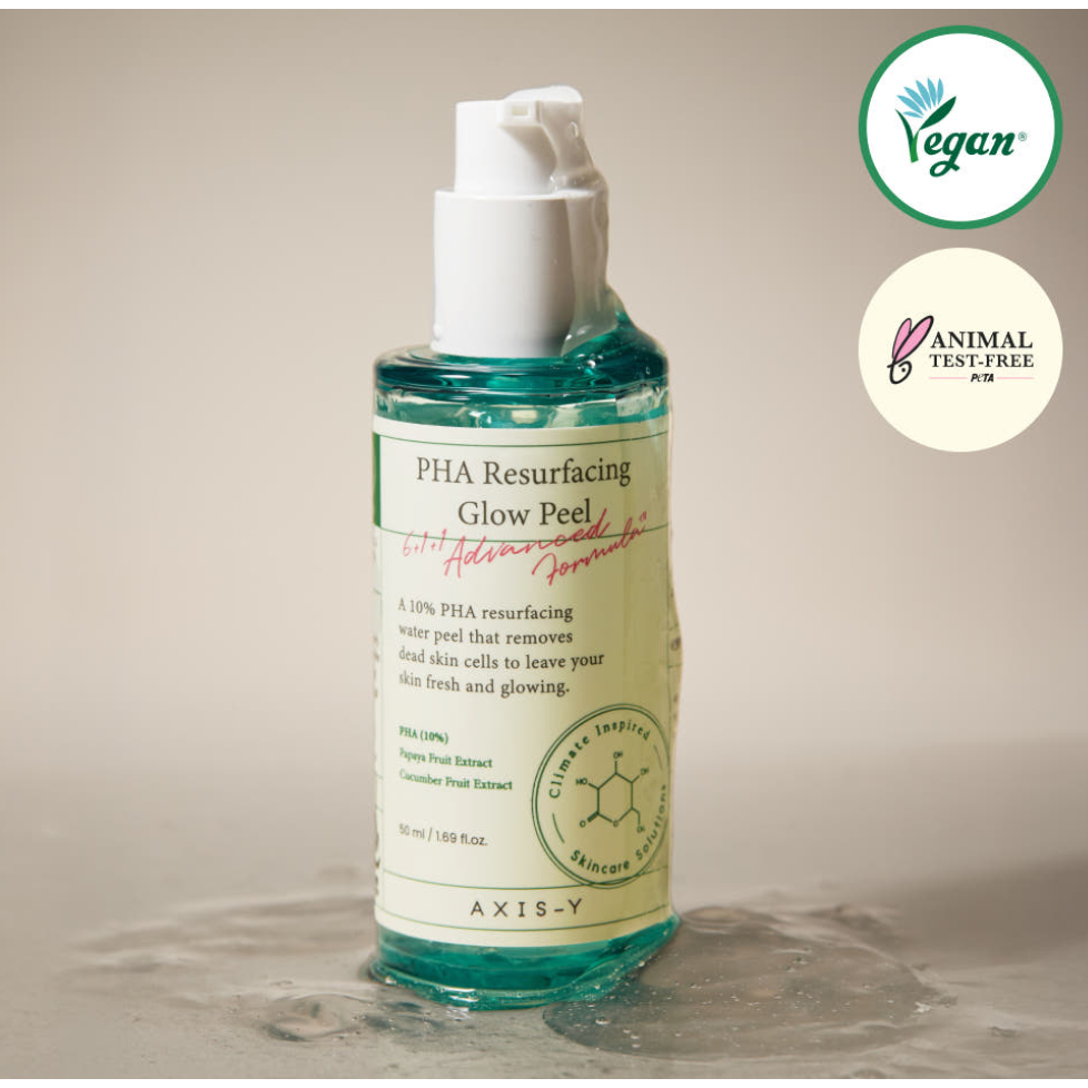 AXIS-Y PHA Glow Peeling 50ml | เจนเทิล เอ็กซ์โฟลิเอทติ้ง เจล เพื่อผิวเนียนกระจ่างใส