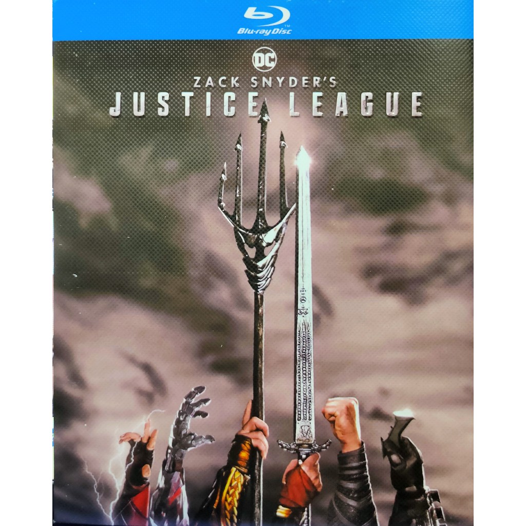 ผู้ขาย SG Zack Snyders Justice League 2 แผ่นชุด Blu Ray SUPERHERO ภาพยนตร์