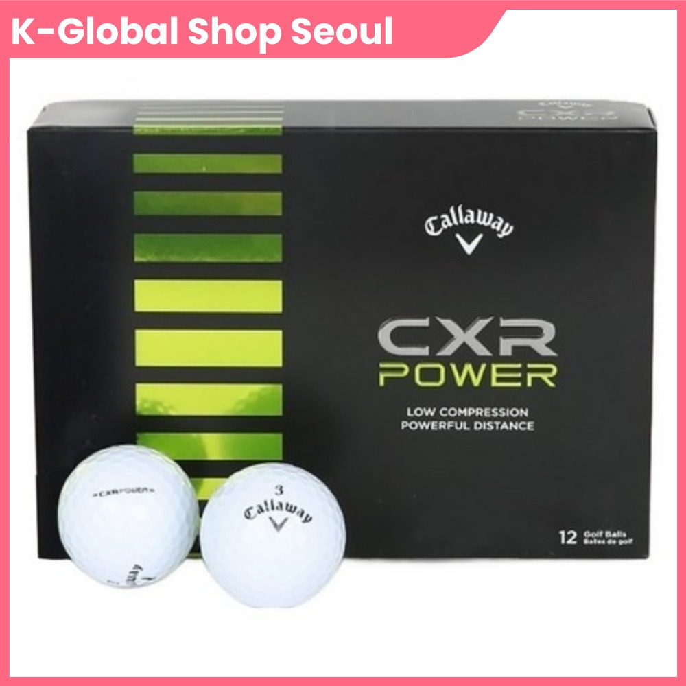 Callaway CXR Power Golf Balls 12-Pack Low Compression Distance Ball