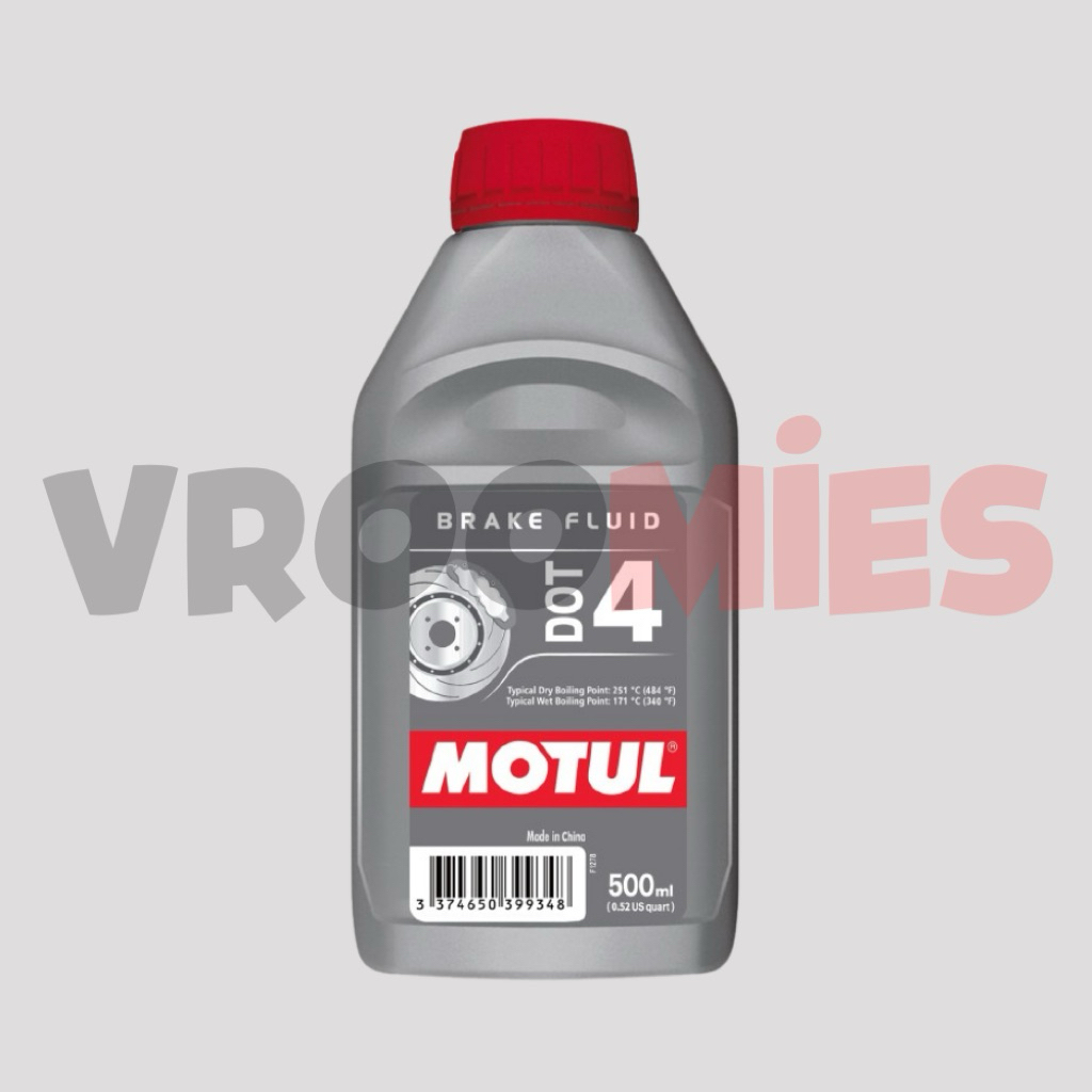 Motul DOT 4 น้ํามันเบรกสําหรับรถยนต์และรถจักรยานยนต์ 500 มล. ABS เข้ากันได้