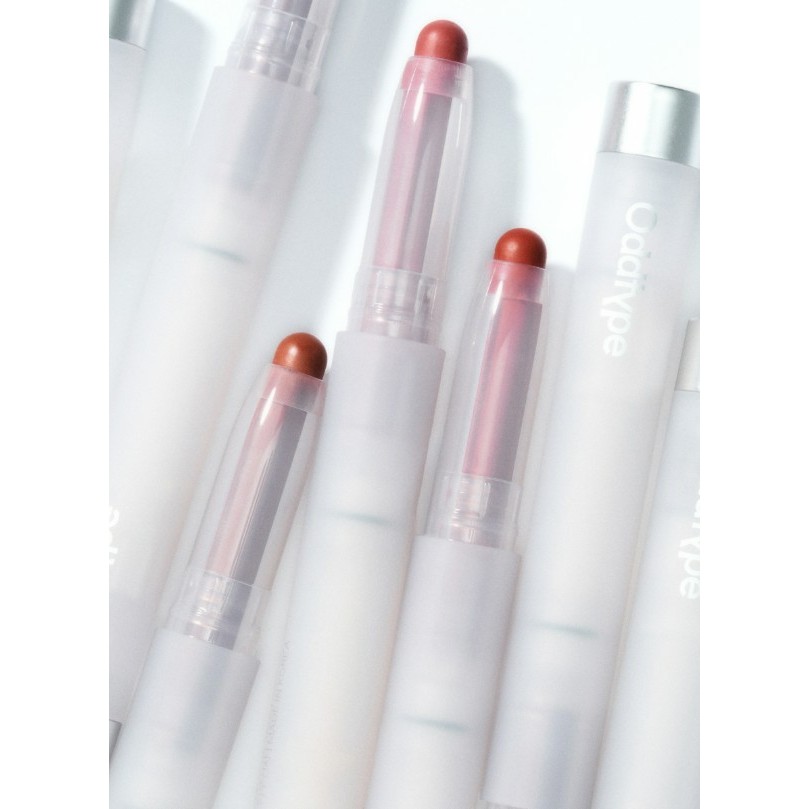 [ODDTYPE] New Rules Blur Balm Soft Matte Lip Balm Blurring Lip Tint Moisturizing Velvet Lip Balm เกา