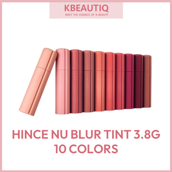 ลิปเกาหลี HINCE NU BLUR TINT 3.8G (10 COLORS) | Korean Lip Tint Gloss ลิปทินท์ ลิปกลอส เครื่องสำอางเ