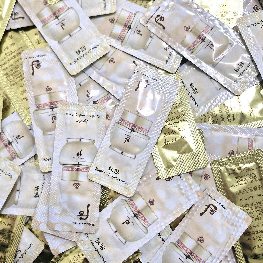 [WHOO] Bichup Royal Anti-Aging Cream 1ml (ขนาดเดินทาง เครื่องสําอางเกาหลี) - รูปที่ 2