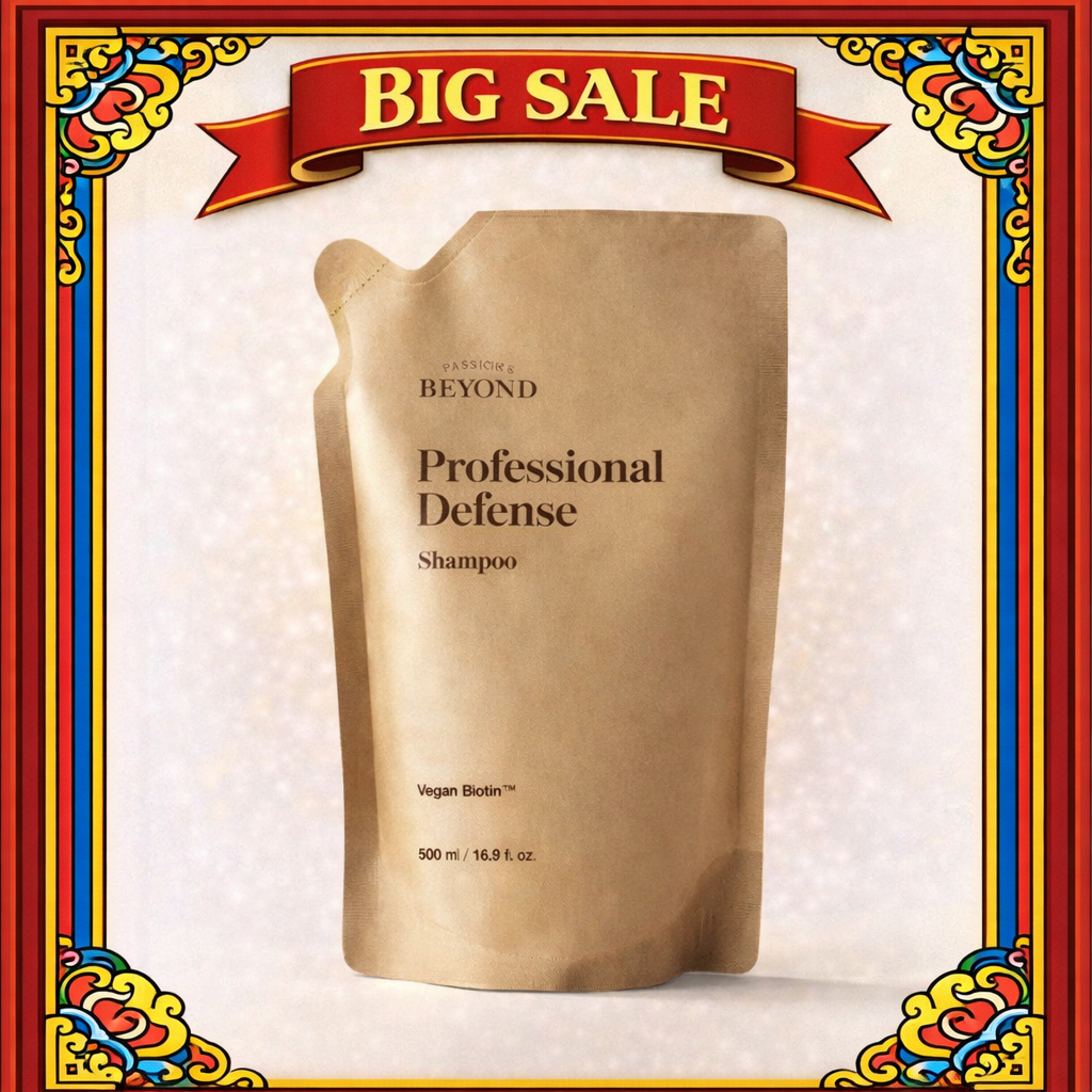 BEYOND Professional Defense Hair Loss Care Shampoo รีฟิล 500ml | Scalp Strengthening Anti-Hair Loss 