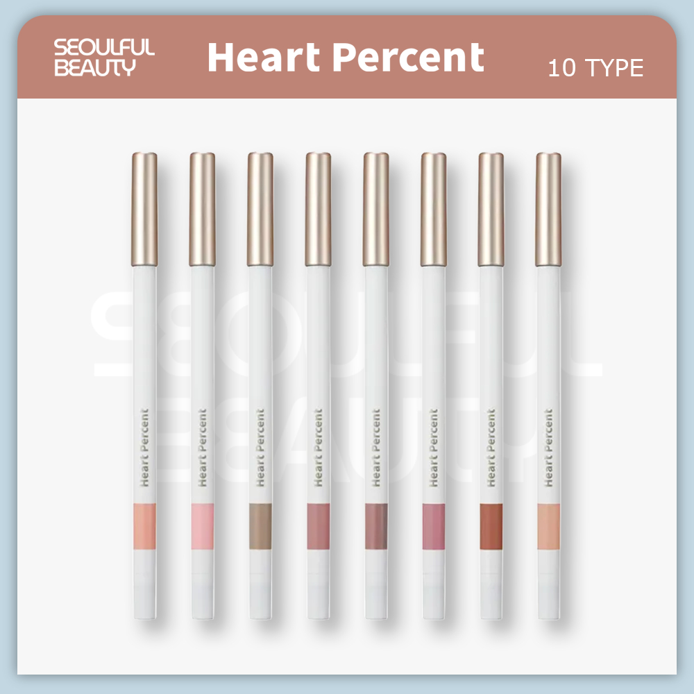[Heart Percent] Dote On Mood Lip Pencil Slim - 10 สี