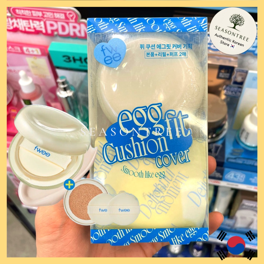 [Fwee] Cushion Egg Fit Cover Main / Main + รีฟิล (5 สี)