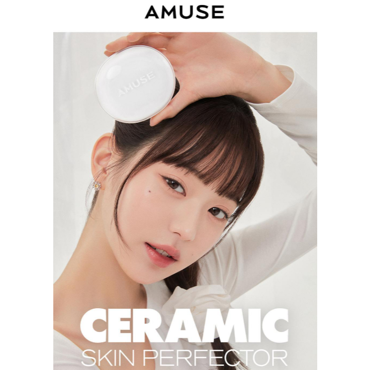 Amuse Ceramic Skin Perfector Cushion (Product+Refill )