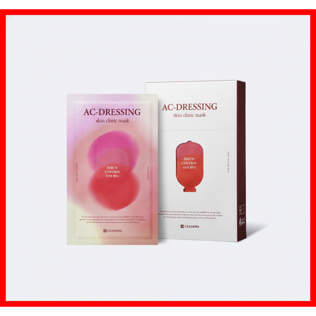 Leaders AC Dressing Skin Clinic Mask, มาส์กแผ่นดูแลปัญหา