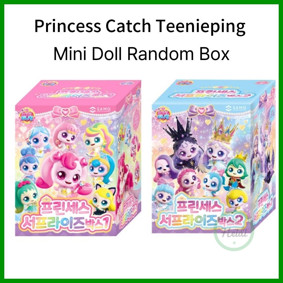 เกาหลี เกาหลี 🇰🇷 Princess Catch Teenieping Seoson6 Mini Doll Random Box