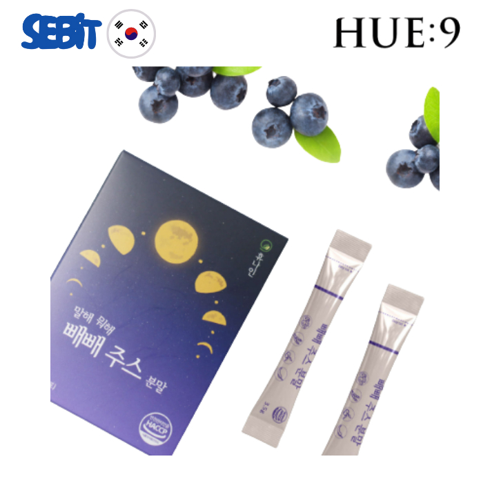 [HUE:9] Korea Pe Pe Juice Powder รสบลูเบอร์รี่ คอลลาเจน วิตามินซี ไบโอติน 3.5g