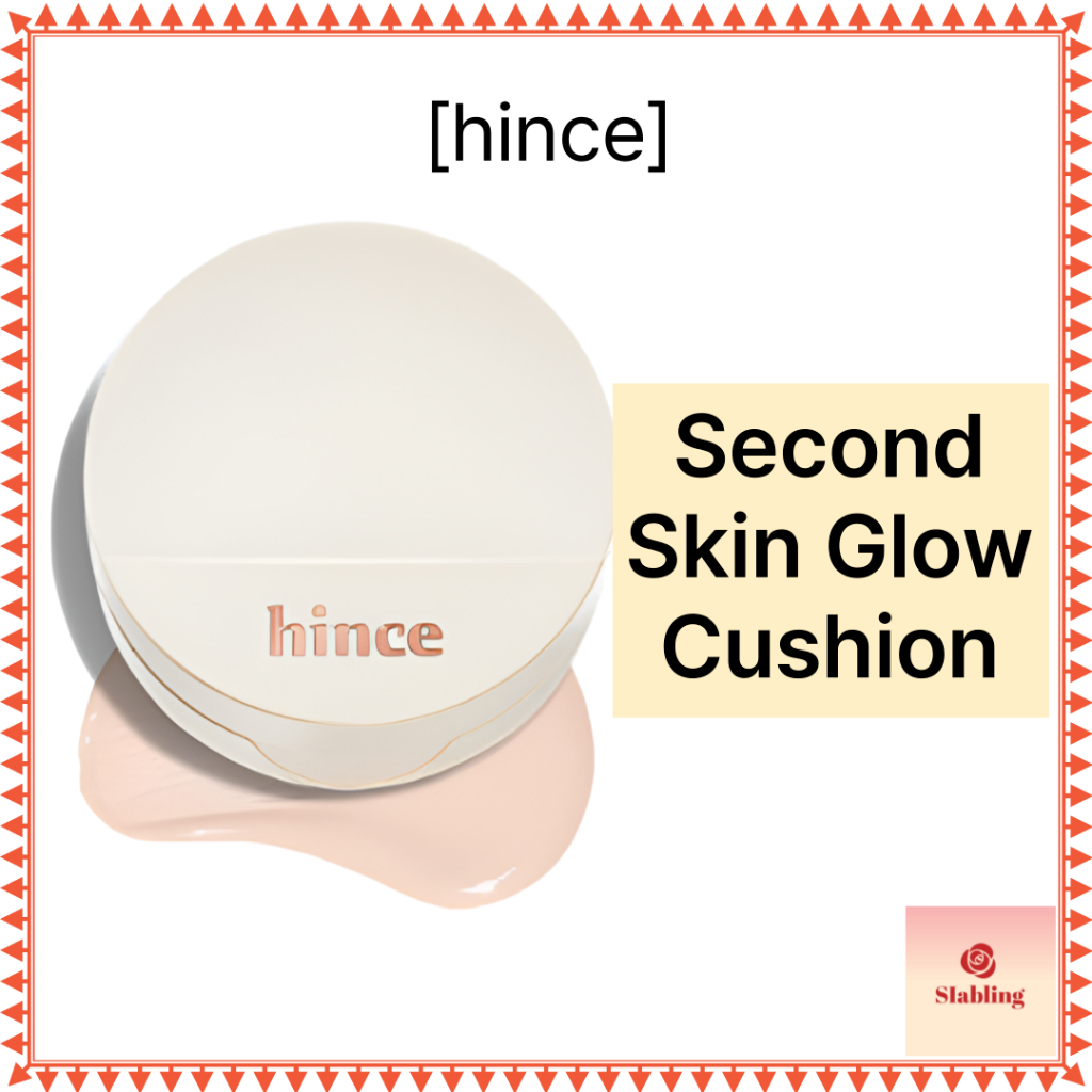 [hince] Second Skin Glow Cushion SPF50+, PA++++, Vegan Cushion