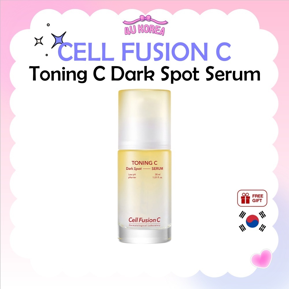 CELL FUSION C Toning C Dark Spot Serum ช่วยลดรอยคล้ำและตำหนิที่ไม่สม่ำเสมอ 30mL/K-BEAUTY