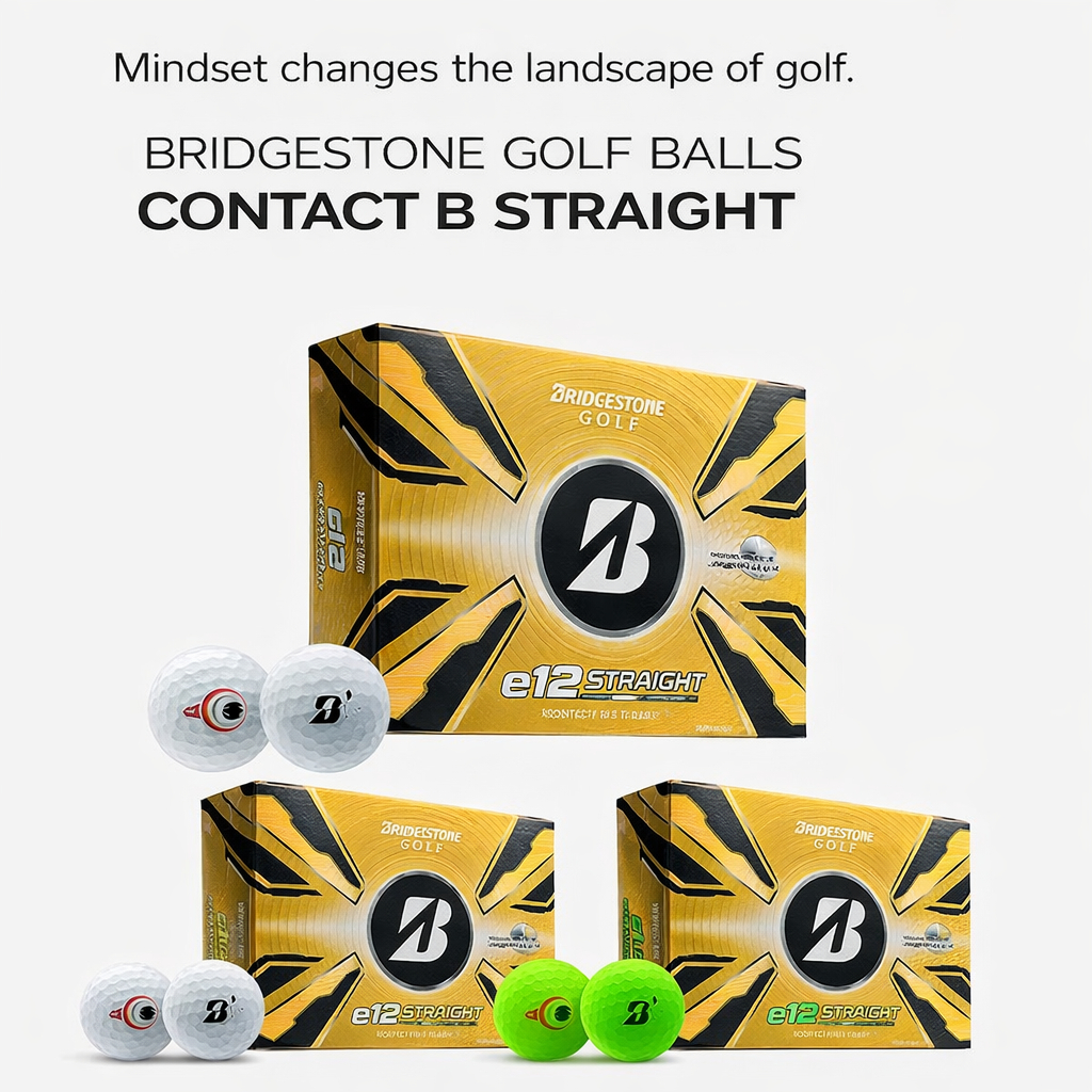 2025 Bridgestone Golf Ball E12 Golf Ball e12 Straight