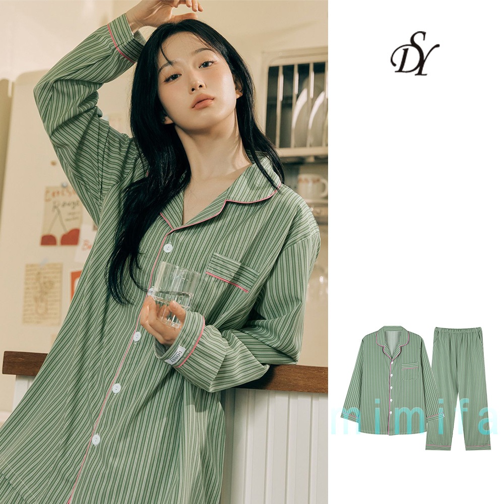 [ DESY ] ชุดชุดนอนแขนยาว Silk Fit Wednesday