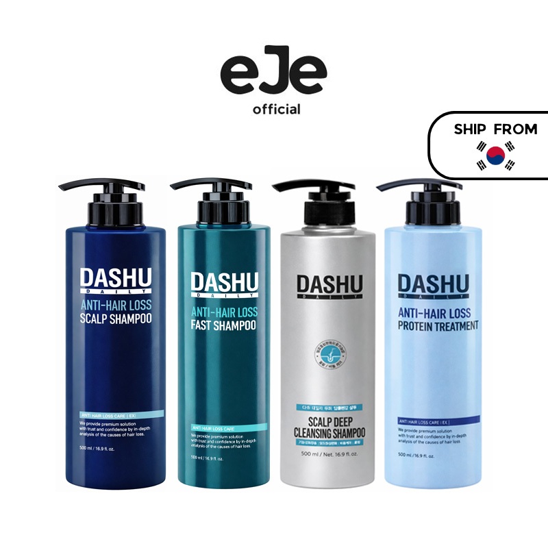 [DASHU] Shampoo 500ml (3 Type) & Treatment 500ml