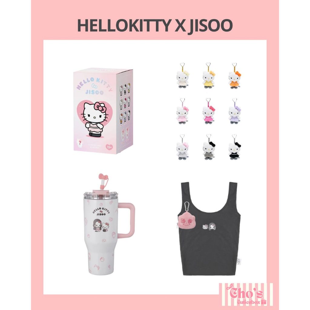 [Hello Kitty X Jisoo] Collaboration Merch