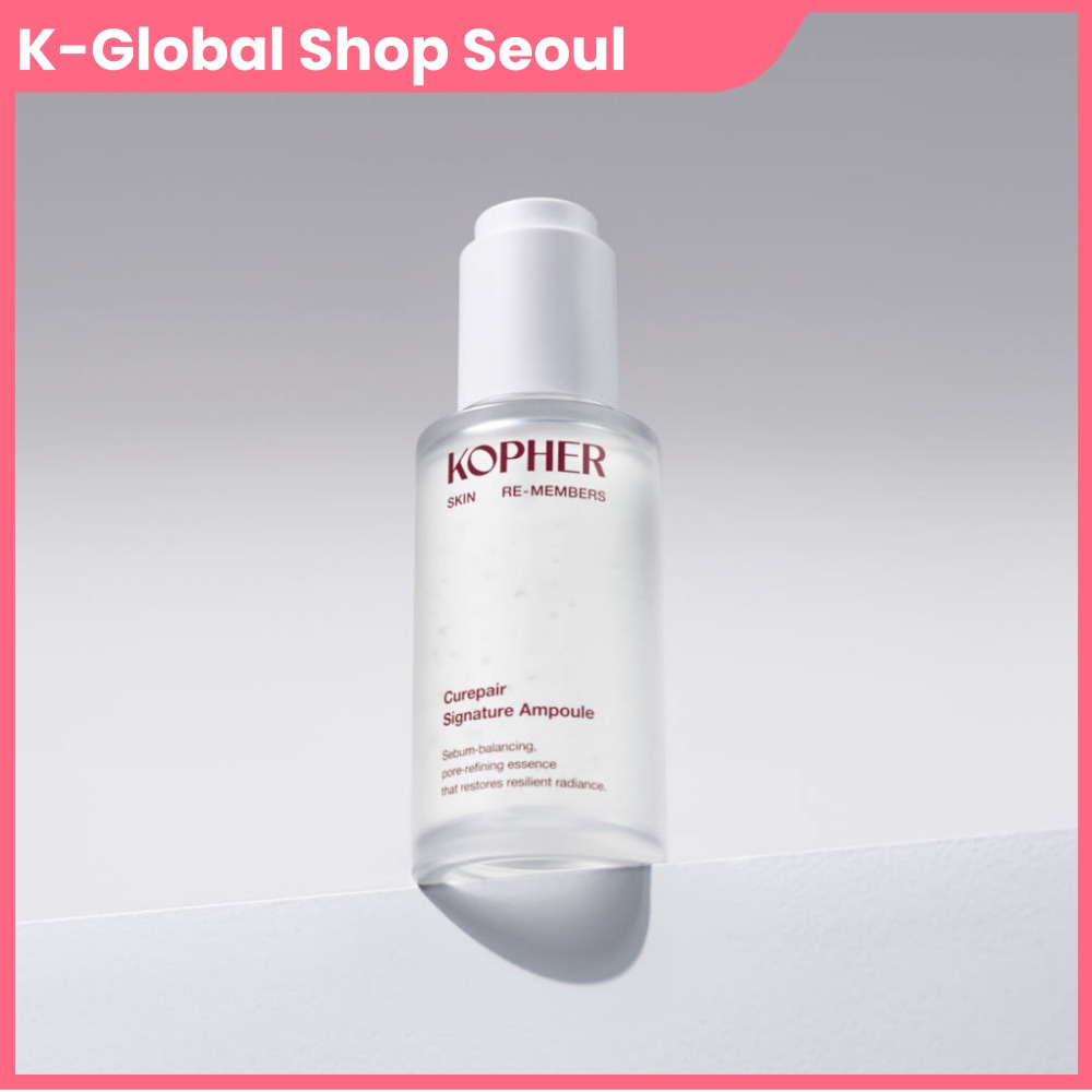 KOPHER Curepair Signature Ampoule 50ml / Soothing Repair Ampoule สําหรับผิวบอบบางและสิว-Prone