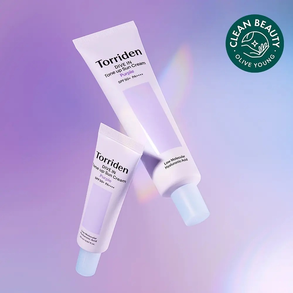 Torriden Dive-In Purple Tone Up Sunscreen 60ml (+20ml)
