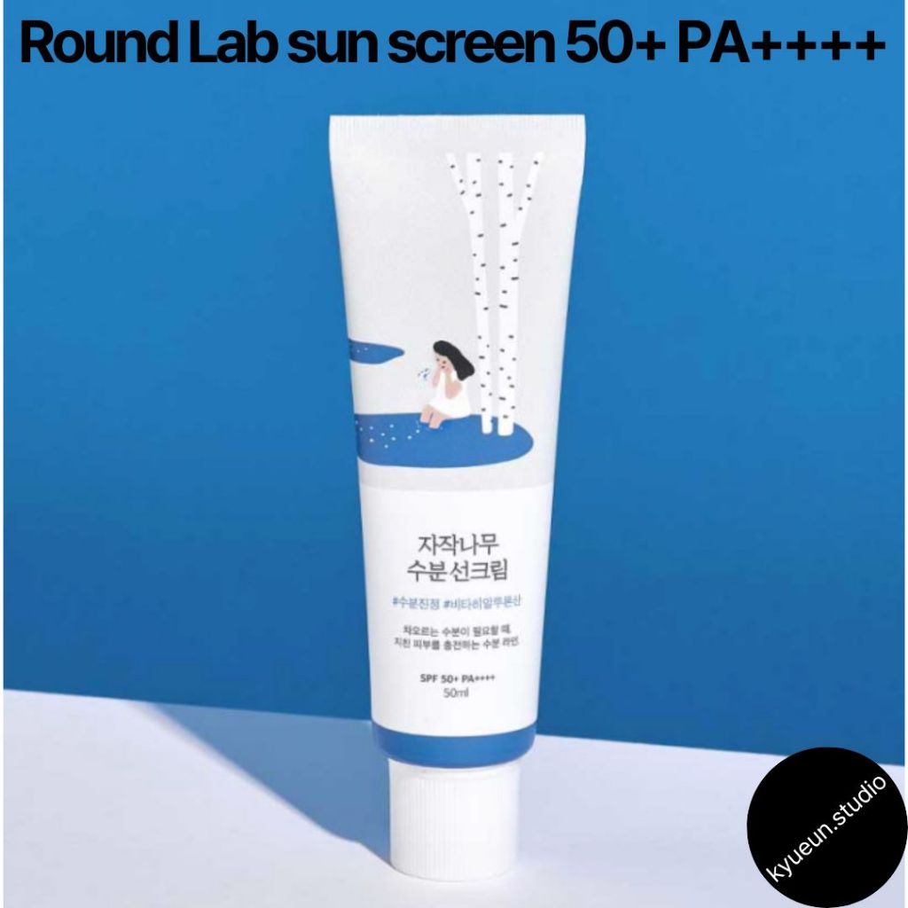 [K-beauty] Round Lab Birch Juice Moisturizing Sunscreen SPF50+ PA++++