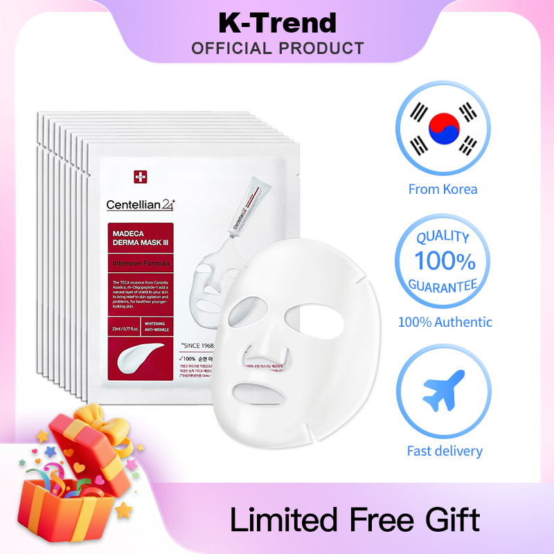 [จัดส่งฟรี] Centellian24 Madeca Derma Mask 10 ชิ้น