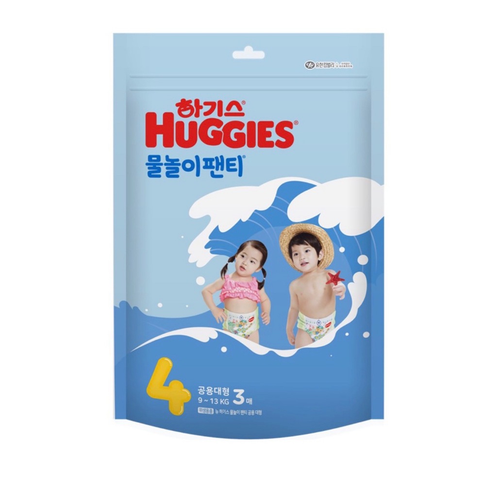 Huggies Swim Pants ผ้าอ้อมสําเร็จรูป Unisex ไซส์ 4, 3 ชิ้น