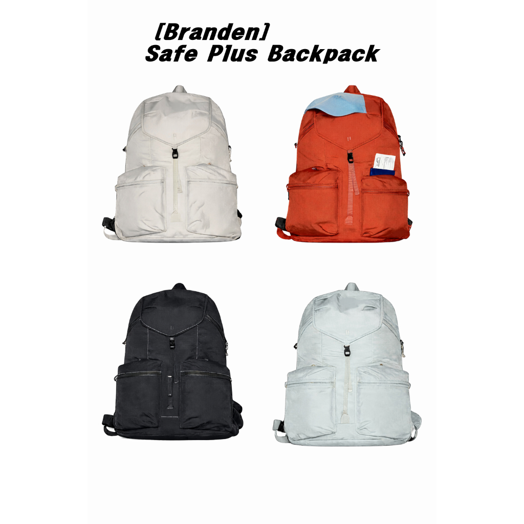 Branden Safe Plus Backpack 19L–30L ขยายได้ | RFID Blocking · กระเป๋ารักษาความปลอดภัยสําหรับเดินทางป้องกันเฉือน