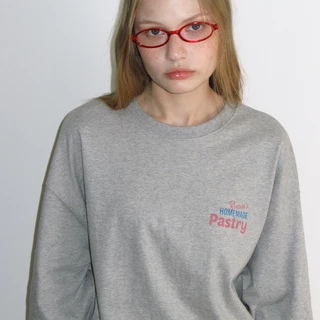 [RONRON] Vintage Croissant Over Fit Long Sleeve / 3colors