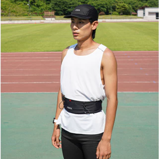 [RN] เข็มขัดวิ่งมืออาชีพ (ผ้าเช็ดตัวของขวัญฟรี) - กระเป๋าคาดเอวยางยืด No-Bounce สําหรับวิ่งมาราธอนวิ่งจ๊อกกิ้งเดินป่าเข็มขัดพลิกน้ําหนักเบาจัดส่งจากเกาหลี