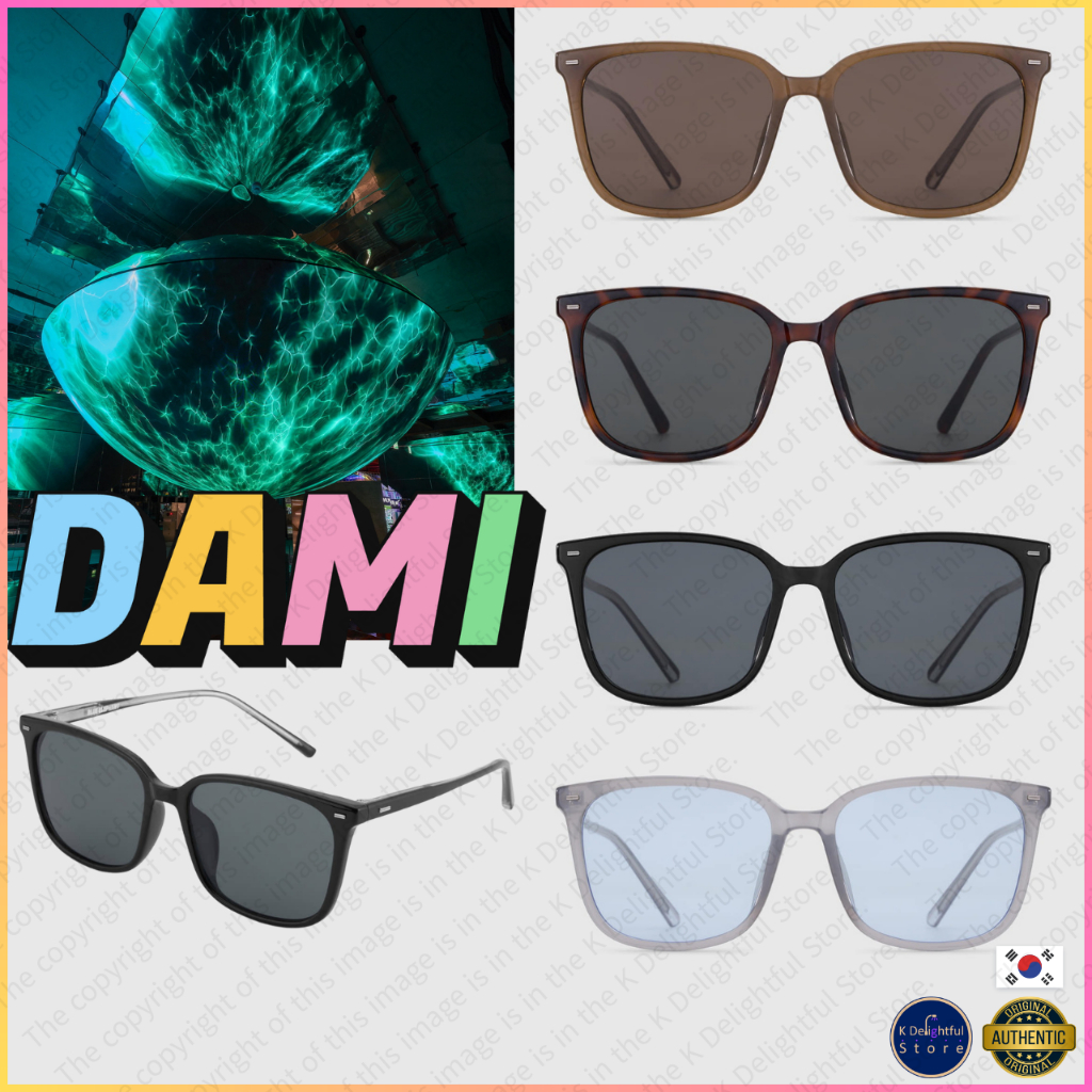 [BLUE ELEPHANT] DAMI / blue elephant sunglasses / BLOCKS 99% OF ULTRAVIOLET (UV) RAYS RANGING FROM 100 TO 400 NM.