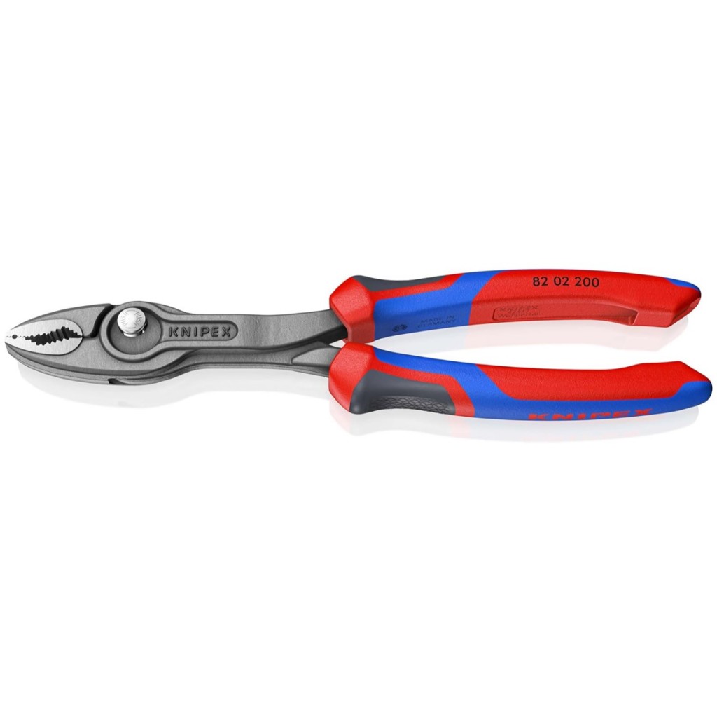 KNIPEX คีมจับอเนกประสงค์ รุ่น TWINGRIP ขนาด 200 มม. รหัส 82 02 200 (คะนิเพค)