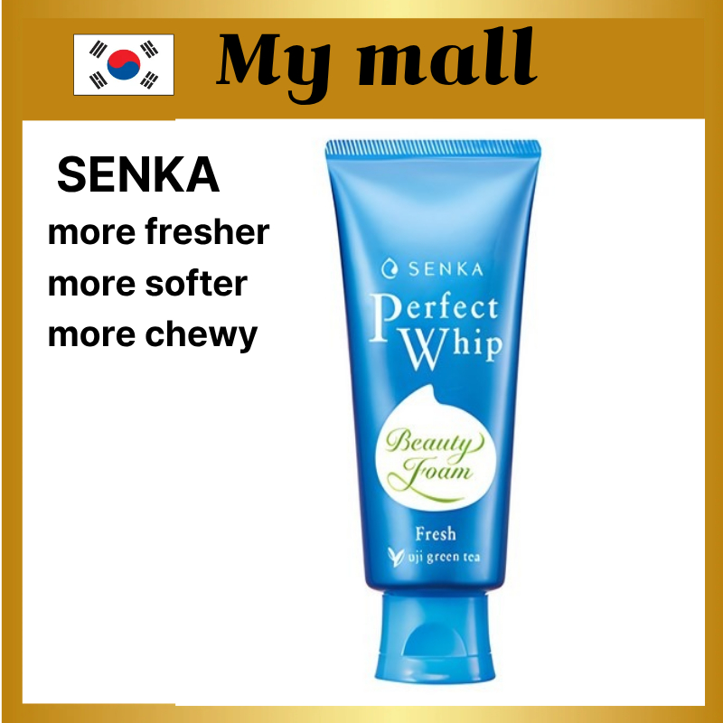 SENKA CLEANSING FOAM PERFECT WHIP 100G FRESH SOFT DEEP CLEAN MOISTURISING ของแท้
