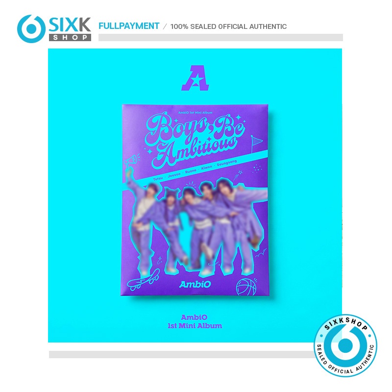 AmbiO Debut 1st Mini Album Boys Be Ambitious