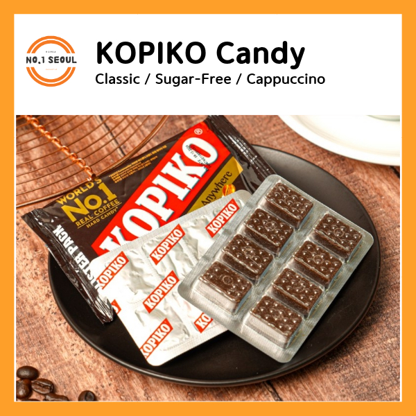 KOPIKO Coffee Candy Original Blister Pack Coffee Hard Candy Sweets