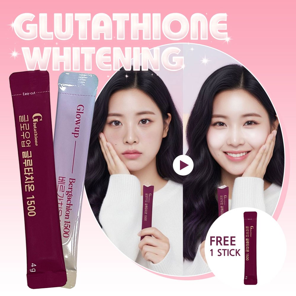 [ของแท้เกาหลี] Glutathione 1500 4g 7 / 14 / 30 แท่ง Whitening Max for Glowing Skin