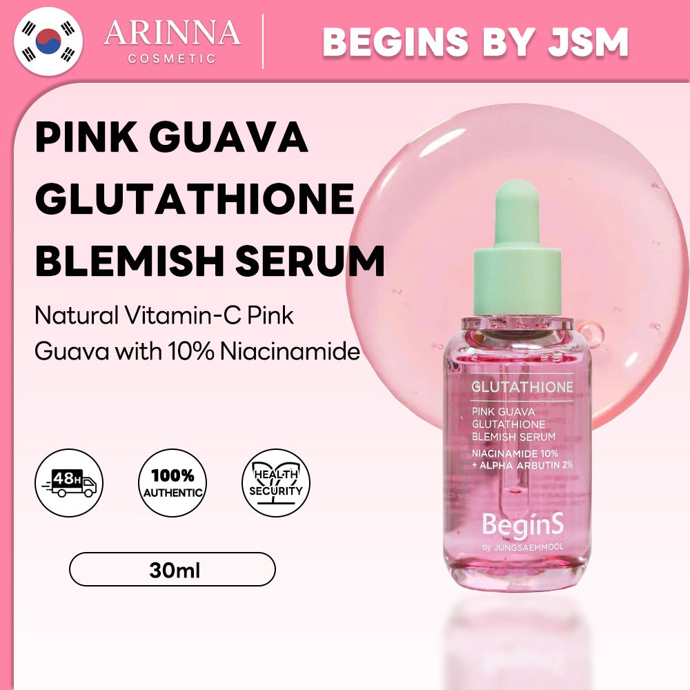 [BeginS] by JUNGSAEMMOOL Pink Guava Glutathione Blemish Serum 30ml