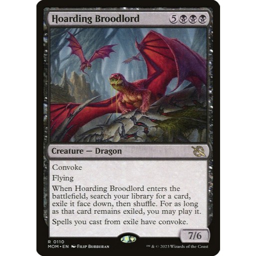 Hoarding Broodlord March of the Machine Edition MTG Near Mint
